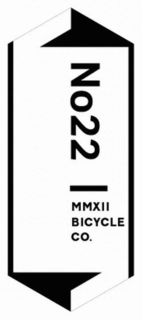 NO22 MMXII BICYCLE CO. trademark