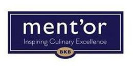 MENT'OR INSPIRING CULINARY EXCELLENCE BKB trademark