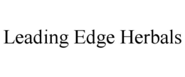 LEADING EDGE HERBALS trademark