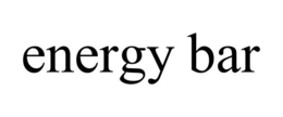 ENERGY BAR trademark