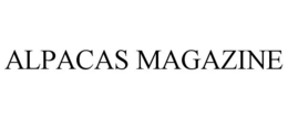 ALPACAS MAGAZINE trademark