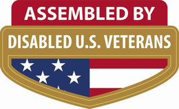 ASSEMBLED BY DISABLED U.S. VETERANS trademark