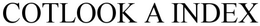COTLOOK A INDEX trademark