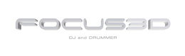 FOCUS 3D DJ AND DRUMMER trademark