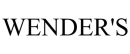 WENDER'S trademark