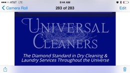 UNIVERSAL CLEANERS trademark