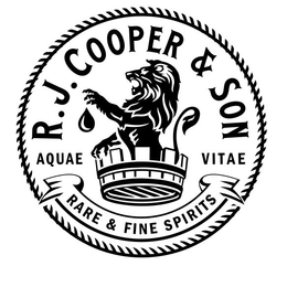 R.J. COOPER & SON AQUAE VITAE RARE & FINE SPIRITS trademark