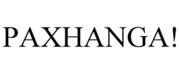 PAXHANGA! trademark