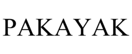 PAKAYAK trademark