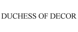 DUCHESS OF DECOR trademark