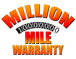 MILLION 1000000 MILE WARRANTY trademark