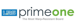 LBS PRIMEONE THE MOST WARP-RESISTANT BOARD trademark