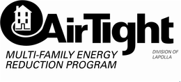 AIRTIGHT MULTI-FAMILY ENERGY REDUCTION PROGRAM DIVISION OF LAPOLLA trademark