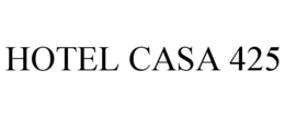 HOTEL CASA 425 trademark