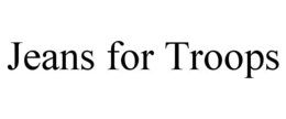 JEANS FOR TROOPS trademark