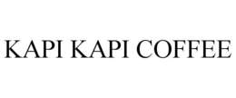 KAPI KAPI COFFEE trademark