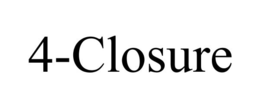 4-CLOSURE trademark