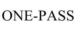 ONE-PASS trademark