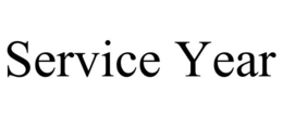 SERVICE YEAR trademark
