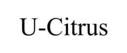 U-CITRUS trademark
