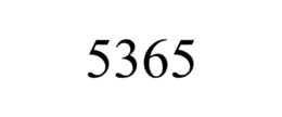5365 trademark