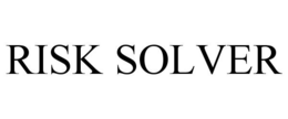 RISK SOLVER trademark