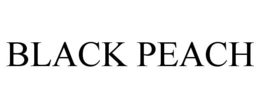 BLACK PEACH trademark