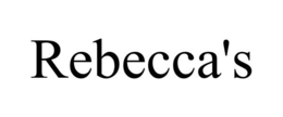 REBECCA'S trademark