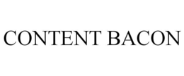 CONTENT BACON trademark