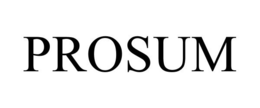 PROSUM trademark