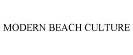 MODERN BEACH CULTURE trademark