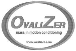 OVALIZER MASS IN MOTION CONDITIONING WWW.OVALIZER.COM trademark