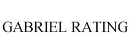 GABRIEL RATING trademark