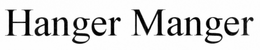 HANGER MANAGER trademark