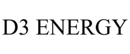 D3 ENERGY trademark