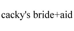 CACKY'S BRIDE+AID trademark