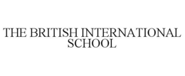 THE BRITISH INTERNATIONAL SCHOOL trademark