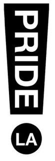 PRIDE LA trademark