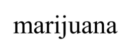 MARIJUANA trademark