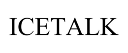 ICETALK trademark