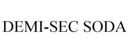 DEMI-SEC SODA trademark