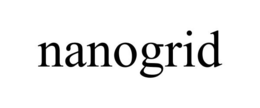 NANOGRID trademark