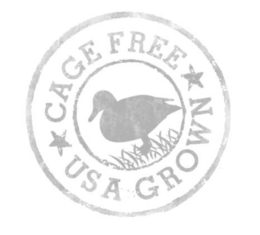 CAGE FREE USA GROWN trademark