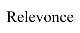RELEVONCE trademark