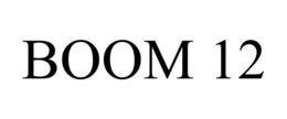 BOOM 12 trademark
