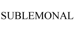SUBLEMONAL trademark