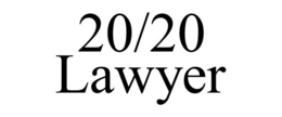 20/20 LAWYER trademark