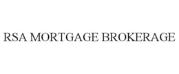RSA MORTGAGE BROKERAGE trademark