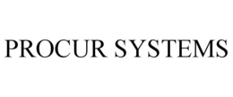 PROCUR SYSTEMS trademark