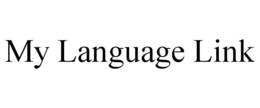 MY LANGUAGE LINK trademark